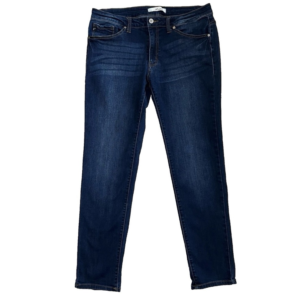 Kancan Denim Skinny Jeans W15 31 Stretch Midrise Med Wash Timeless Classic Y2K